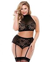 Algopix Similar Product 19 - Plus Size Sexy Two Piece High Waist