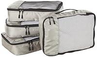 Algopix Similar Product 19 - Amazon Basics 4 Piece Packing Cubes for