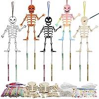 Algopix Similar Product 19 - Fennoral 9 Pack Skeleton Wind Chime Kit