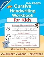 Algopix Similar Product 11 - Cursive Handwriting Workbook For Kids