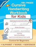 Algopix Similar Product 19 - Cursive Handwriting Workbook For Kids