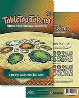 Algopix Similar Product 2 - Tabletop Tokens - Trees and Rocks Set