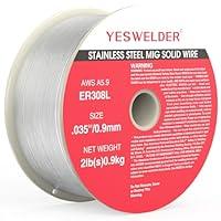 Algopix Similar Product 9 - YESWELDER Stainless Steel MIG Solid