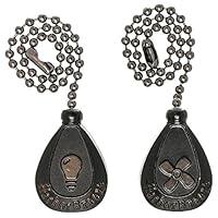 Algopix Similar Product 10 - Harbor Breeze 2-Pack Bronze Pull Chains