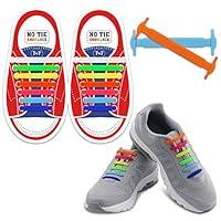 Algopix Similar Product 10 - HOMAR No Tie Shoelaces for Kids and