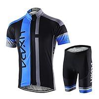 Algopix Similar Product 7 - Lixada Mens Cycling Jersey Set