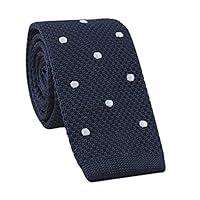 Algopix Similar Product 7 - Mens Solid Color Textured Knit Polka