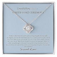 Algopix Similar Product 20 - White Coat Ceremony Gift Necklace