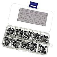 Algopix Similar Product 17 - Almencla 10Values 200PCS NPN PNP Power