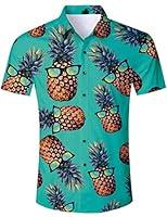 Algopix Similar Product 4 - RAISEVERN Mens Hawaiian Shirt Flag
