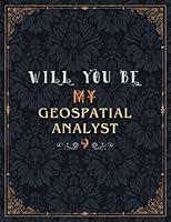Algopix Similar Product 10 - Geospatial Analyst Lined Notebook 