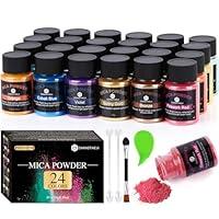 Algopix Similar Product 7 - CHANGTIKEJI Mica Powder24 Colors 