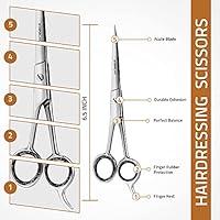 Facón Professional Razor Edge Barber Hair Cutting Scissors