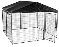 Algopix Similar Product 18 - Lucky Dog Modular Box Kennel wRoof and