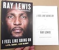 Algopix Similar Product 7 - Ray Lewis Ravens signed Book I Feel