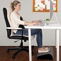  CushZone Foot Rest for Under Desk at Work Adjustable