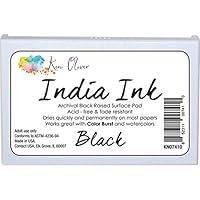 Algopix Similar Product 10 - Ken Oliver India Ink Stamp Pad-Black
