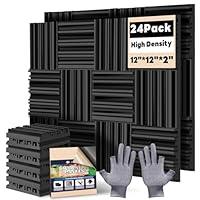 Algopix Similar Product 15 - 24Pack Sound Proof Foam Panels For