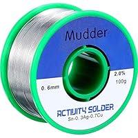 Algopix Similar Product 17 - Mudder Lead Free Solder Wire Sn99 Ag03