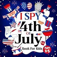 Algopix Similar Product 15 - I Spy 4th of July Book For Kids Ages