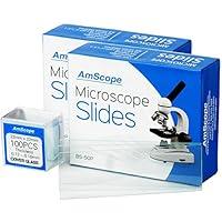 Algopix Similar Product 2 - Microscope Slides 100 Blank Slides