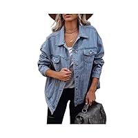 Algopix Similar Product 6 - FUNSEED Womens Denim Jacket