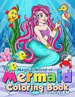 Algopix Similar Product 20 - Magical World of Mermaid Coloring Book