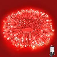 Algopix Similar Product 1 - Vivideal 100 LED Red Halloween Lights