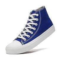 Algopix Similar Product 7 - LUMUBBY Canvas Shoes for Women Men High