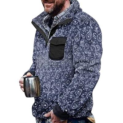 Alta Men's Casual Fleece Lined Full-Zip Sweater Jacket