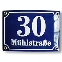 Algopix Similar Product 3 - Porcelain Address Plaque 59x79