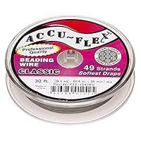 Algopix Similar Product 20 - ACCUFlex Beading Wire  Clear Classic