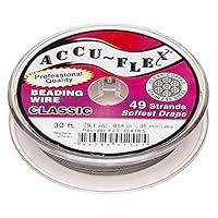 Algopix Similar Product 3 - ACCUFlex Beading Wire  Clear Classic