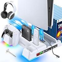Algopix Similar Product 15 - PS5  PS5 Slim Stand and Cooling
