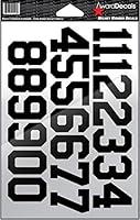 Algopix Similar Product 20 - Award Decals Number Stickers for