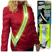 Algopix Similar Product 8 - MOONSASH Reflective Sash For Walking At