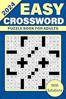 Algopix Similar Product 12 - 2024 Easy Crossword Puzzles Book For