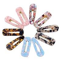 Algopix Similar Product 3 - 10 Pcs Acrylic Resin Hair Barrettes