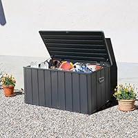 Algopix Similar Product 15 - TZXTW 120 Gallon Outdoor Storage Deck