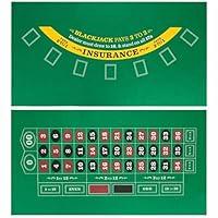 Algopix Similar Product 9 - Brybelly Blackjack and Roulette Table