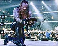 Algopix Similar Product 5 - The Undertaker WWE Autographed 16 x