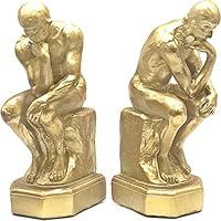 Algopix Similar Product 18 - Bellaa 25594 Thinker Bookends 9 inch