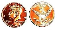 Algopix Similar Product 3 - 1  1964 Kennedy Half Design Copper
