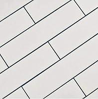 Algopix Similar Product 1 - 2x8 White Subway Wall Tile Backsplash