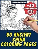 Algopix Similar Product 7 - 50 Ancient China Coloring Pages Book