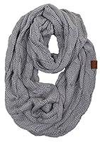 Algopix Similar Product 11 - Infinity Scarf - Dove Grey (Solid)