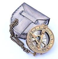 Algopix Similar Product 12 - NEOVIVID Brass Sundial Compass with
