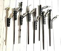 Algopix Similar Product 13 - Style 2 Short Black Leather Magic Wand