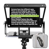 Algopix Similar Product 6 - GEIMRSY 77inch Mobile Teleprompter