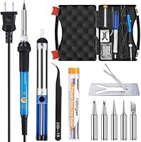 Algopix Similar Product 11 - Soldering Iron Kit Electronics 60W